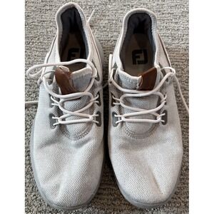 FootJoy Flex Coastal FJ Spikeless Golf‎ Shoes Mens 9 Gray 56130 Lightweight